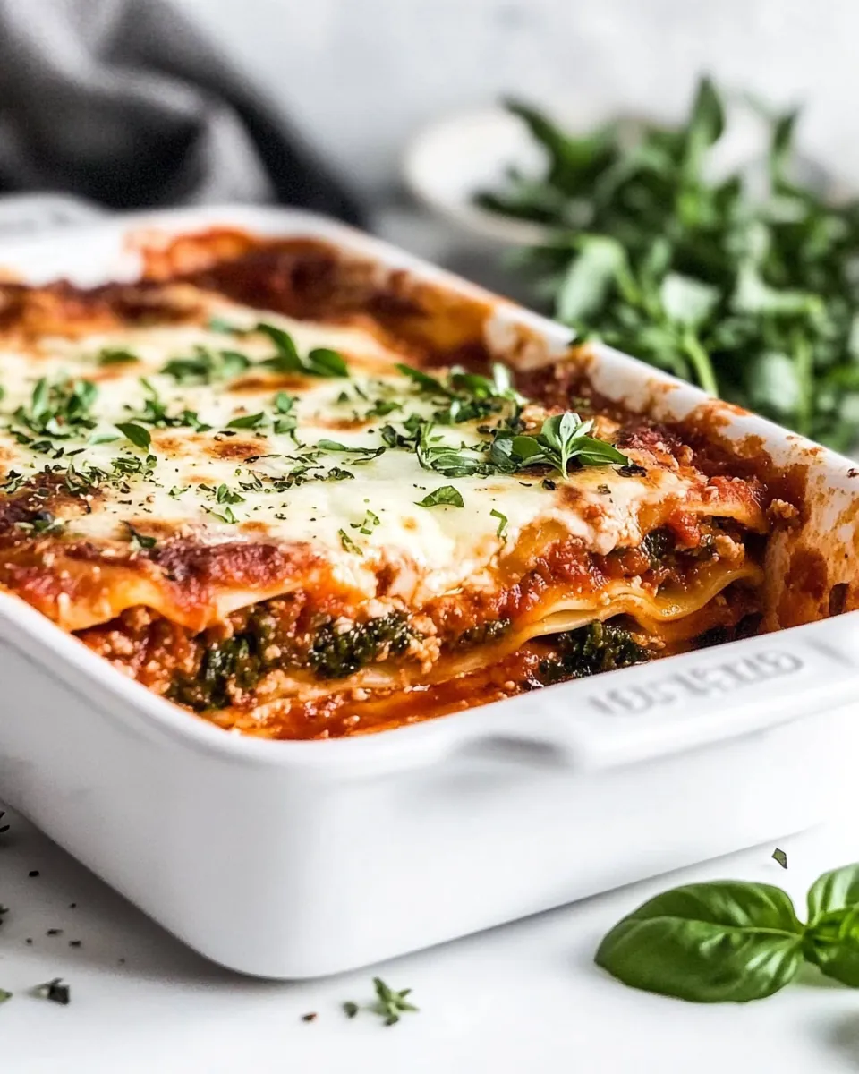 Homemade Lasagna