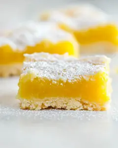 Homemade Lemon Bars