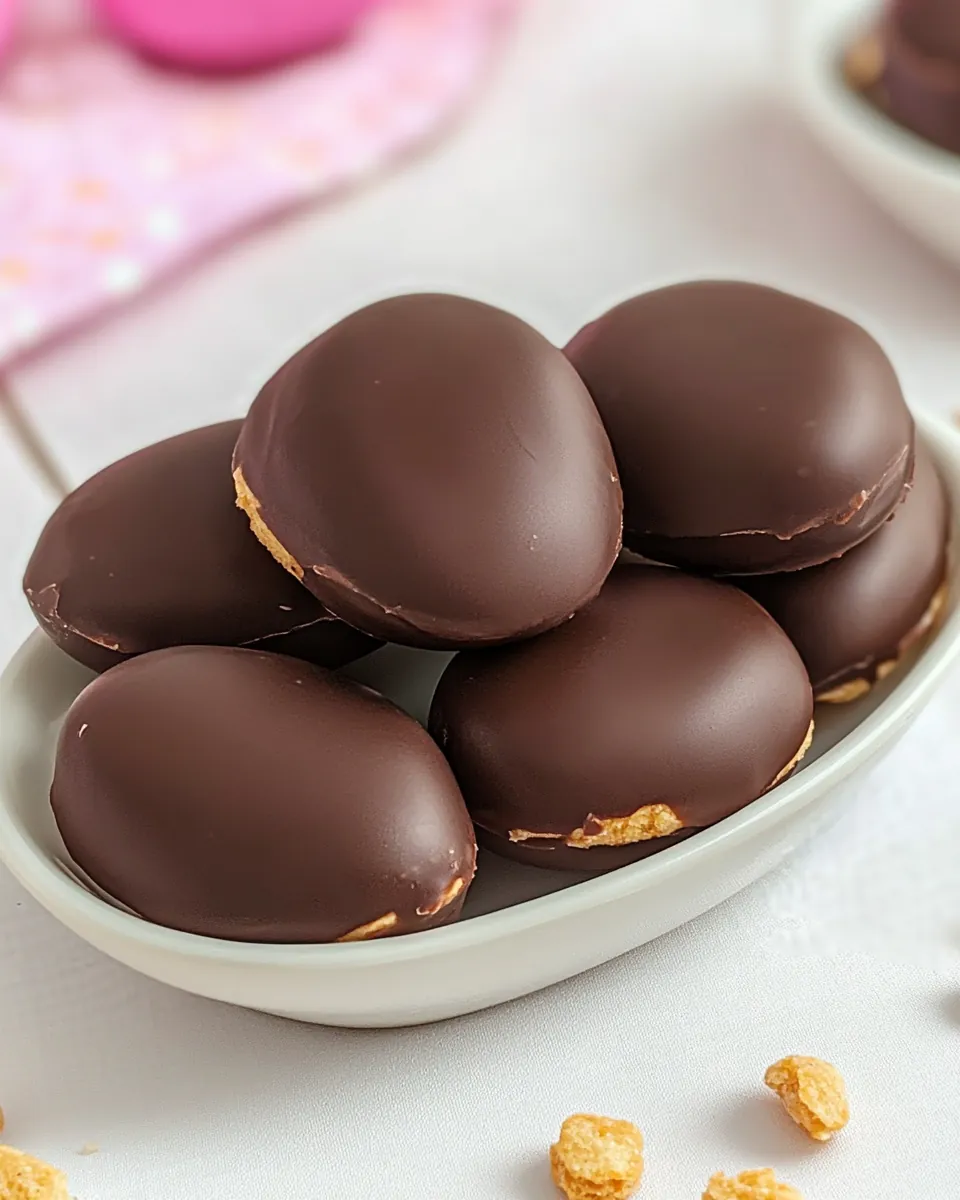 Homemade Reese’s Eggs