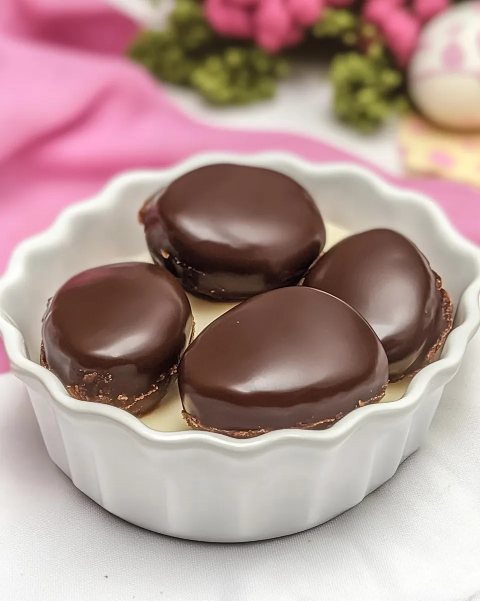 Homemade Reese’s Eggs