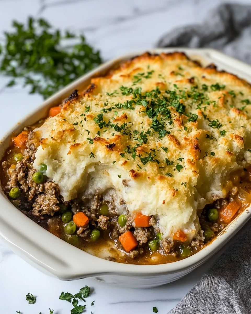 Homemade Shepherds Pie