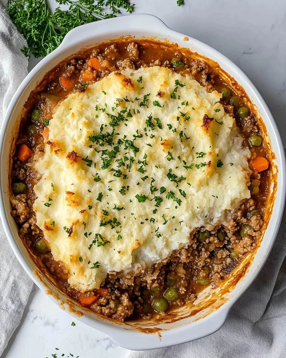 Homemade Shepherds Pie