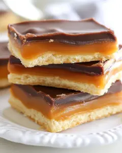 Homemade Twix Bars