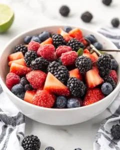 Honey Lime Fruit Salad