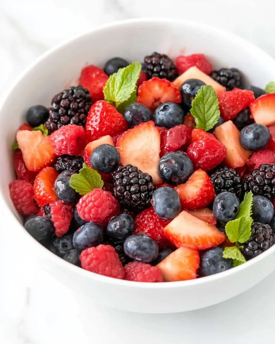 Honey Lime Fruit Salad