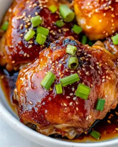 Honey Soy Chicken Thighs