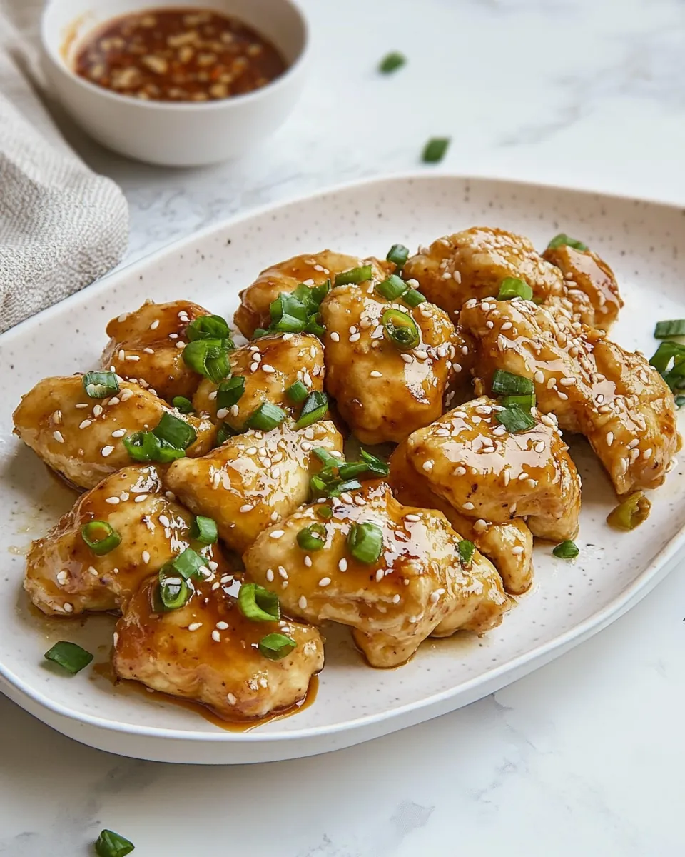 Honey Sriracha Chicken