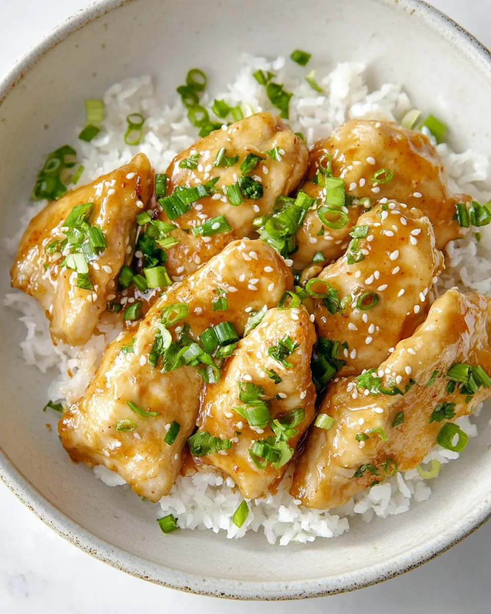 Honey Sriracha Chicken