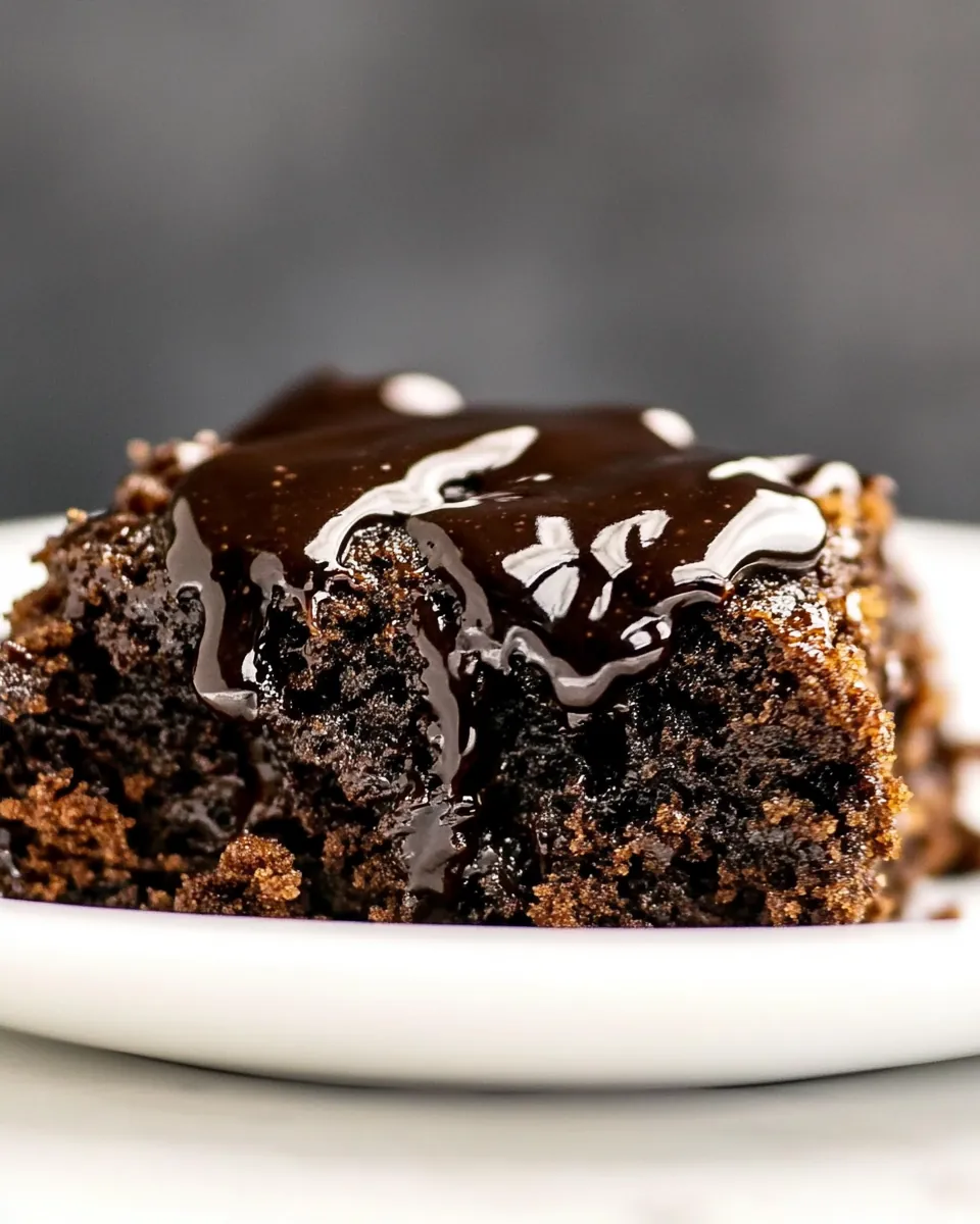 Hot Fudge Cake