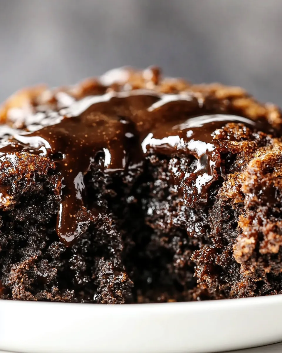 Hot Fudge Cake