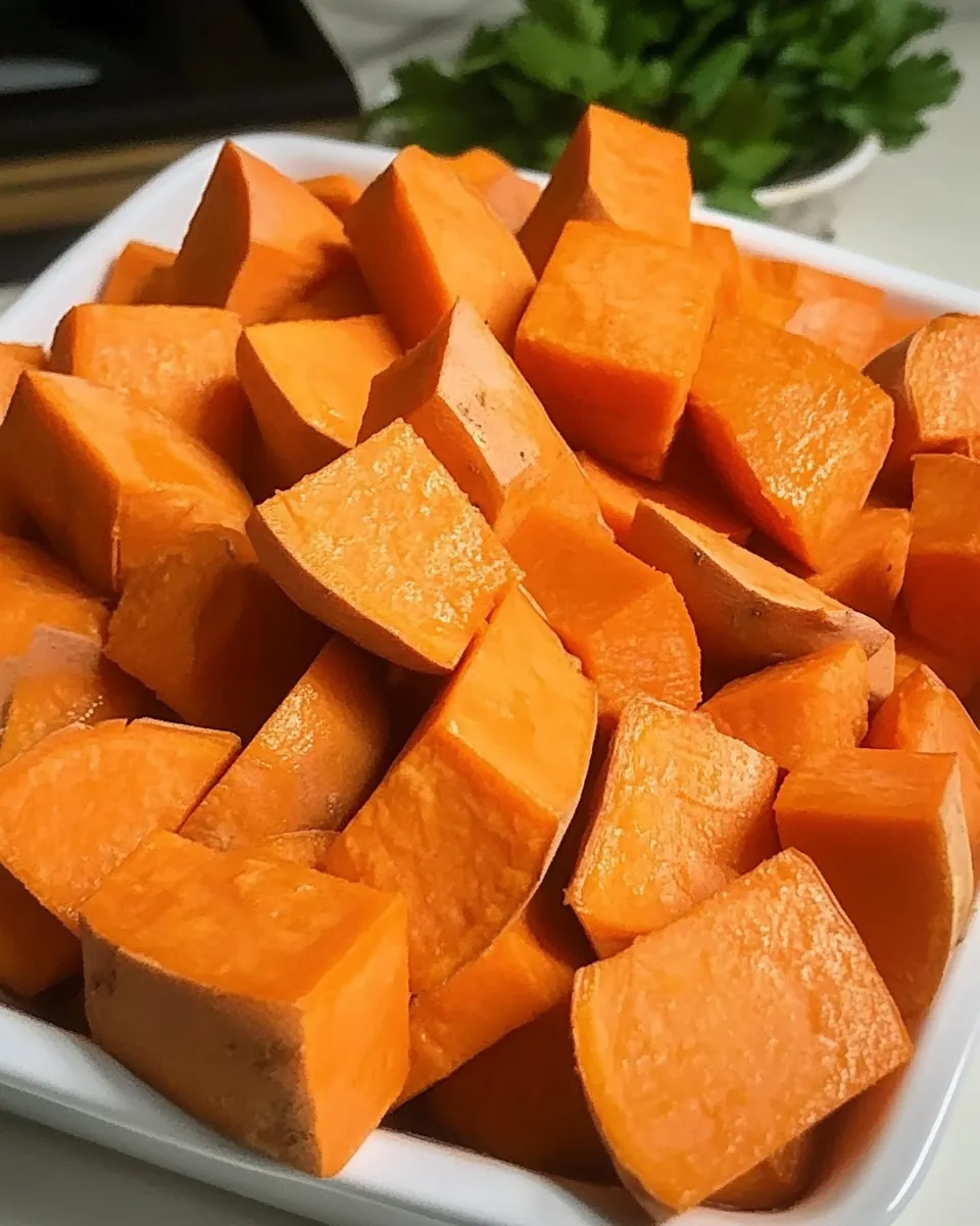 Boil Sweet Potatoes