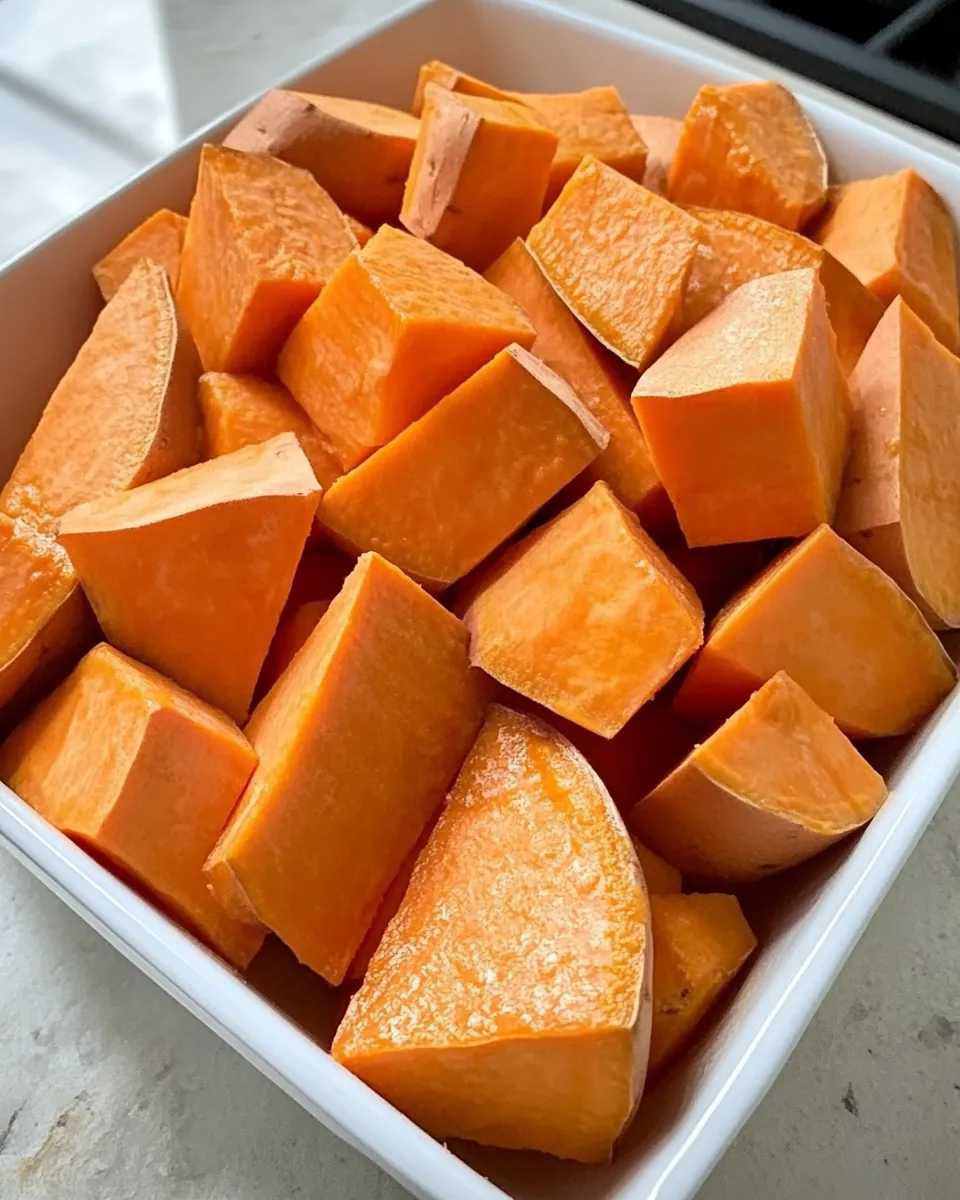 Boil Sweet Potatoes