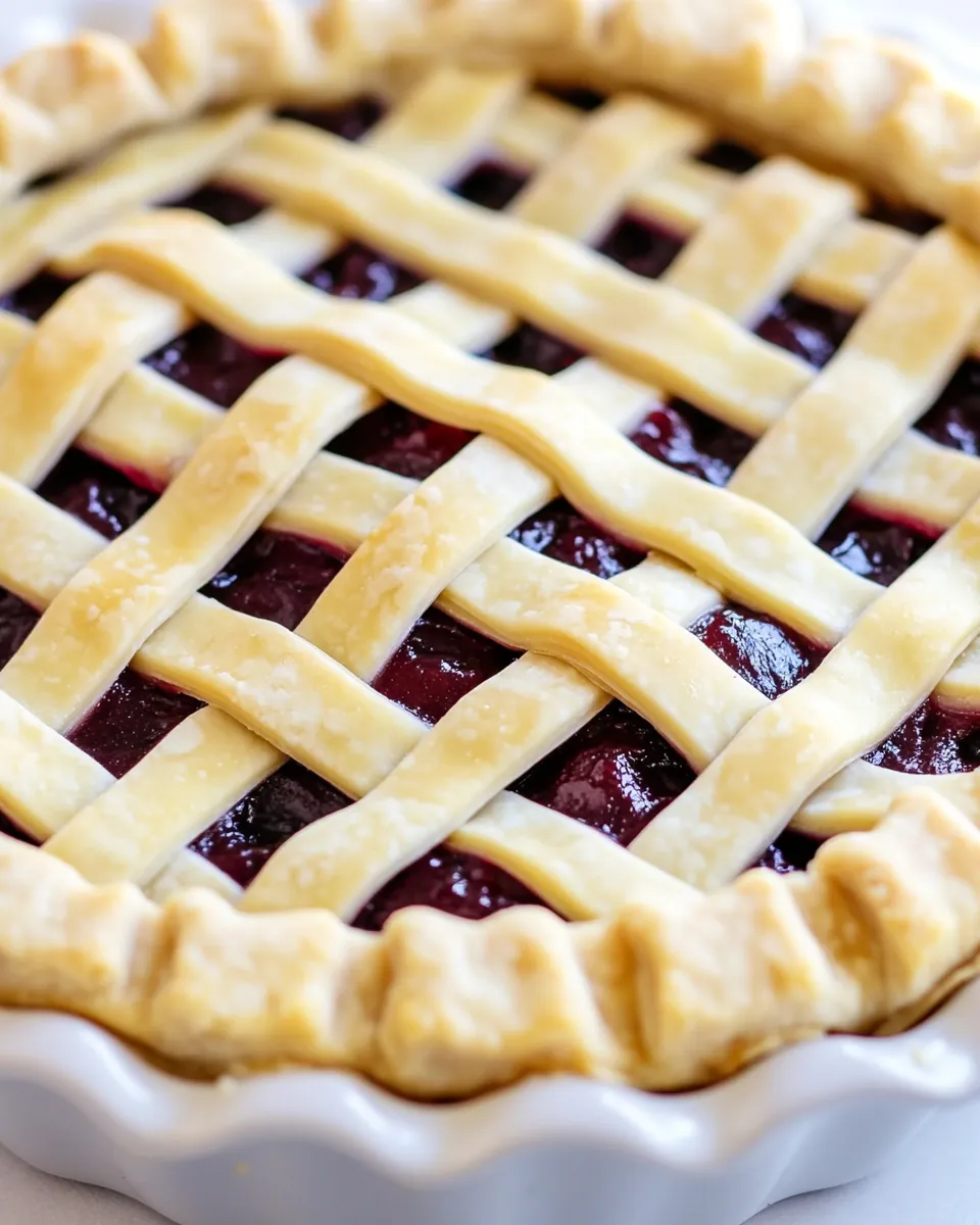 How To Lattice a Pie