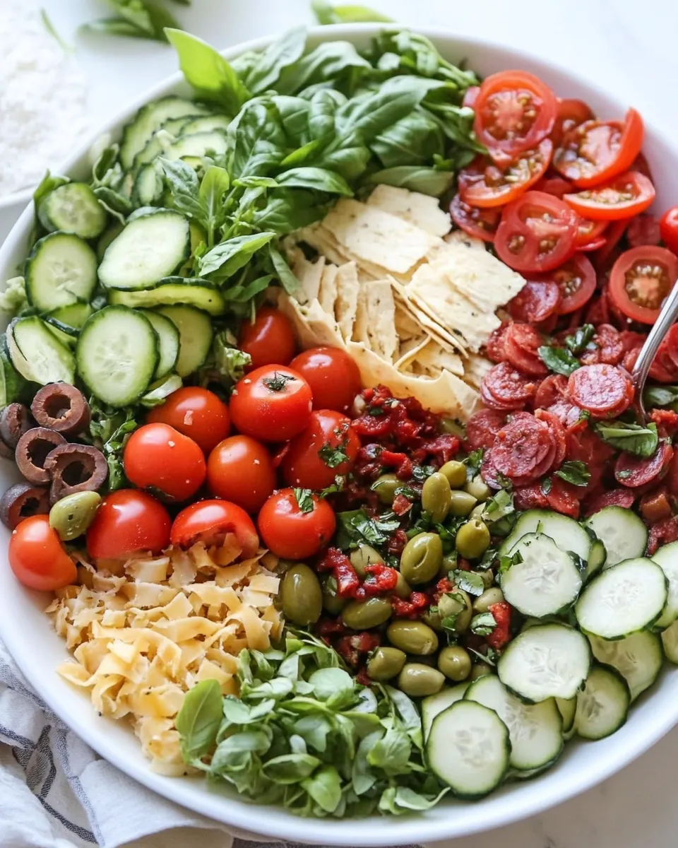 Antipasto Salad Platter