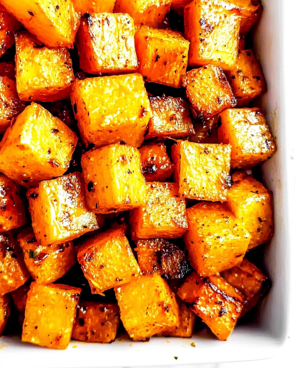 Roast Butternut Squash Cubes
