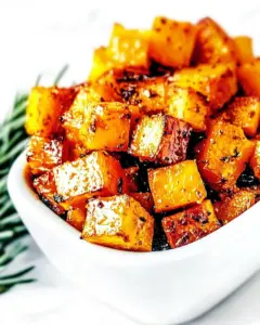 Roast Butternut Squash Cubes