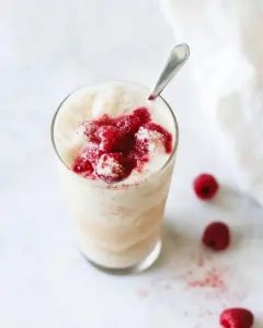 Iced Raspberry Lattes