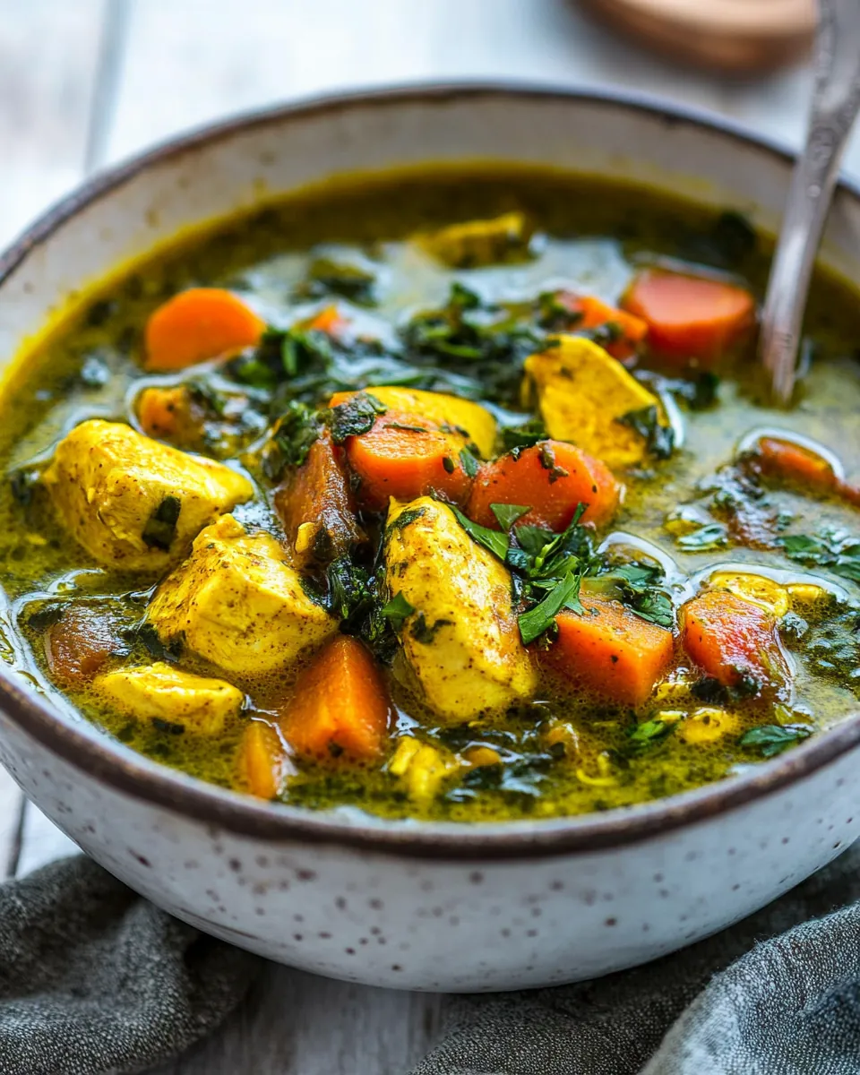 Immunity Boosting Turmeric Chicken Soup