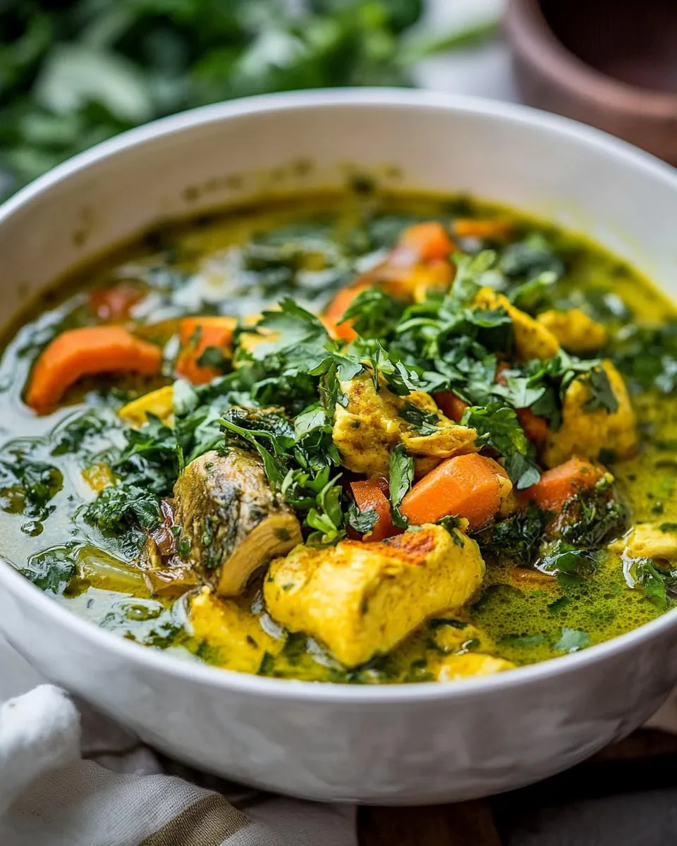 Immunity Boosting Turmeric Chicken Soup