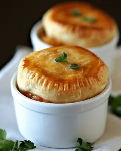 Individual Turkey Pot Pies