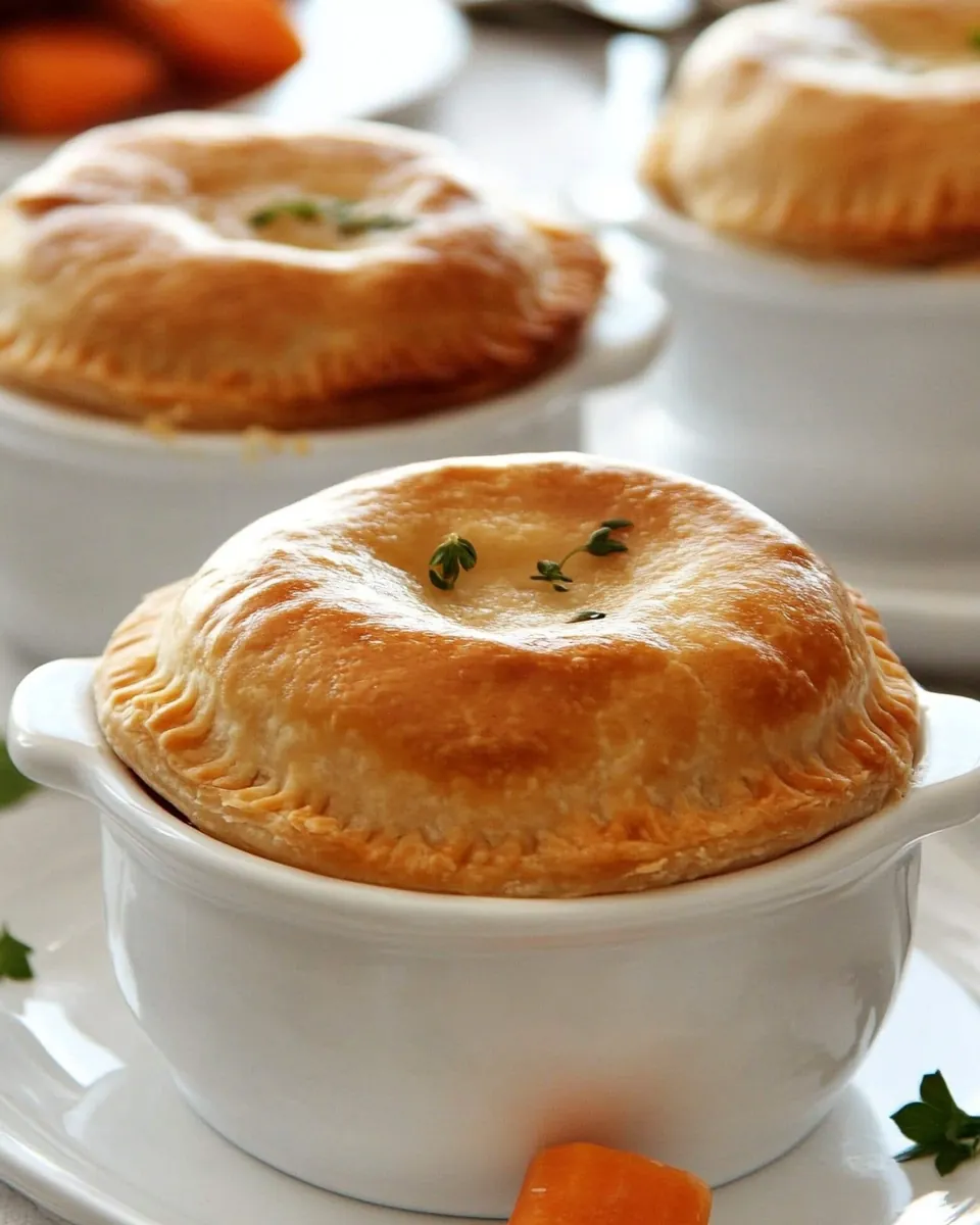 Individual Turkey Pot Pies
