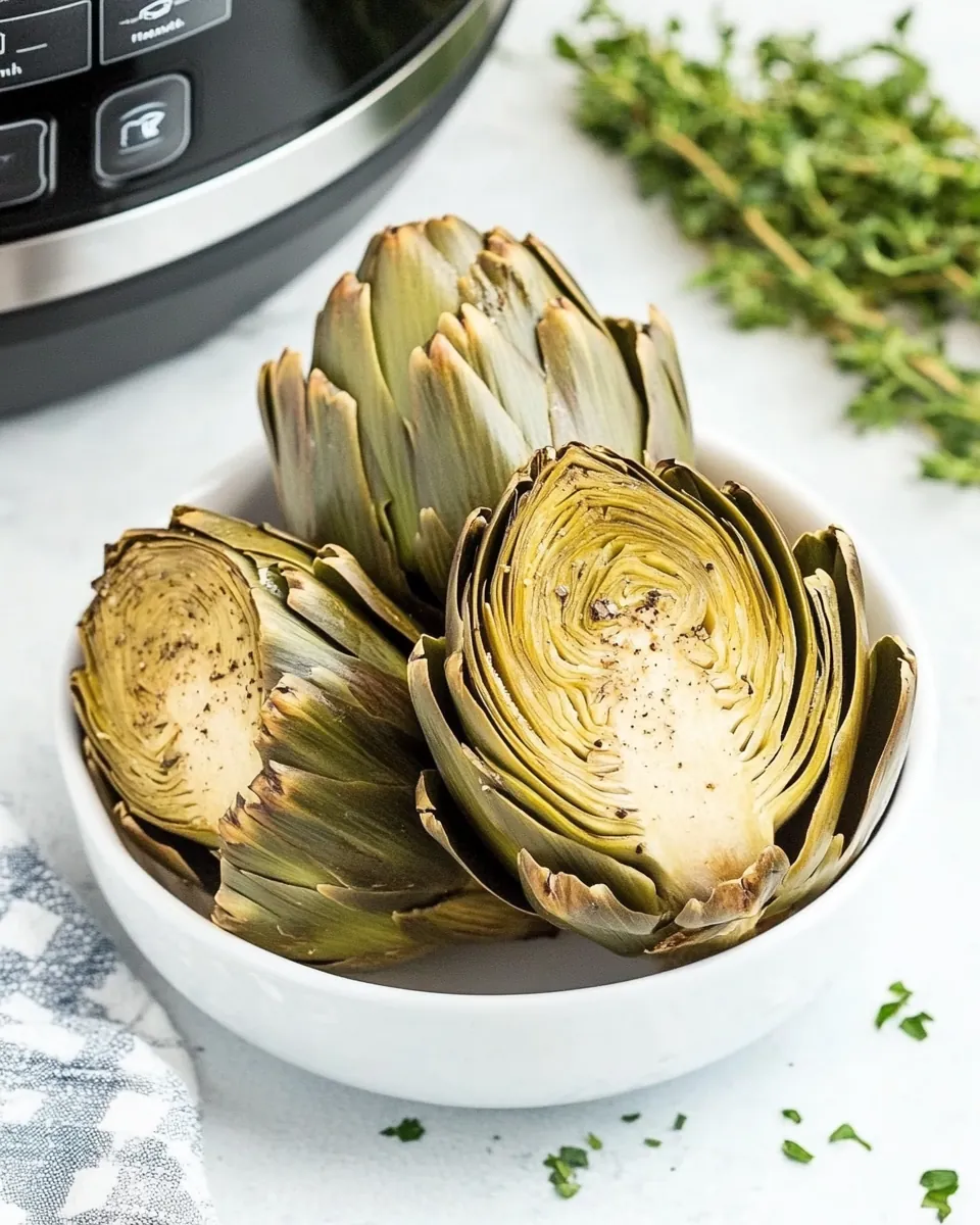 Instant Pot Artichokes