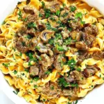 Instant Pot Beef Stroganoff