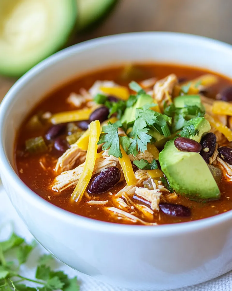 Instant Pot Chicken Tortilla Soup