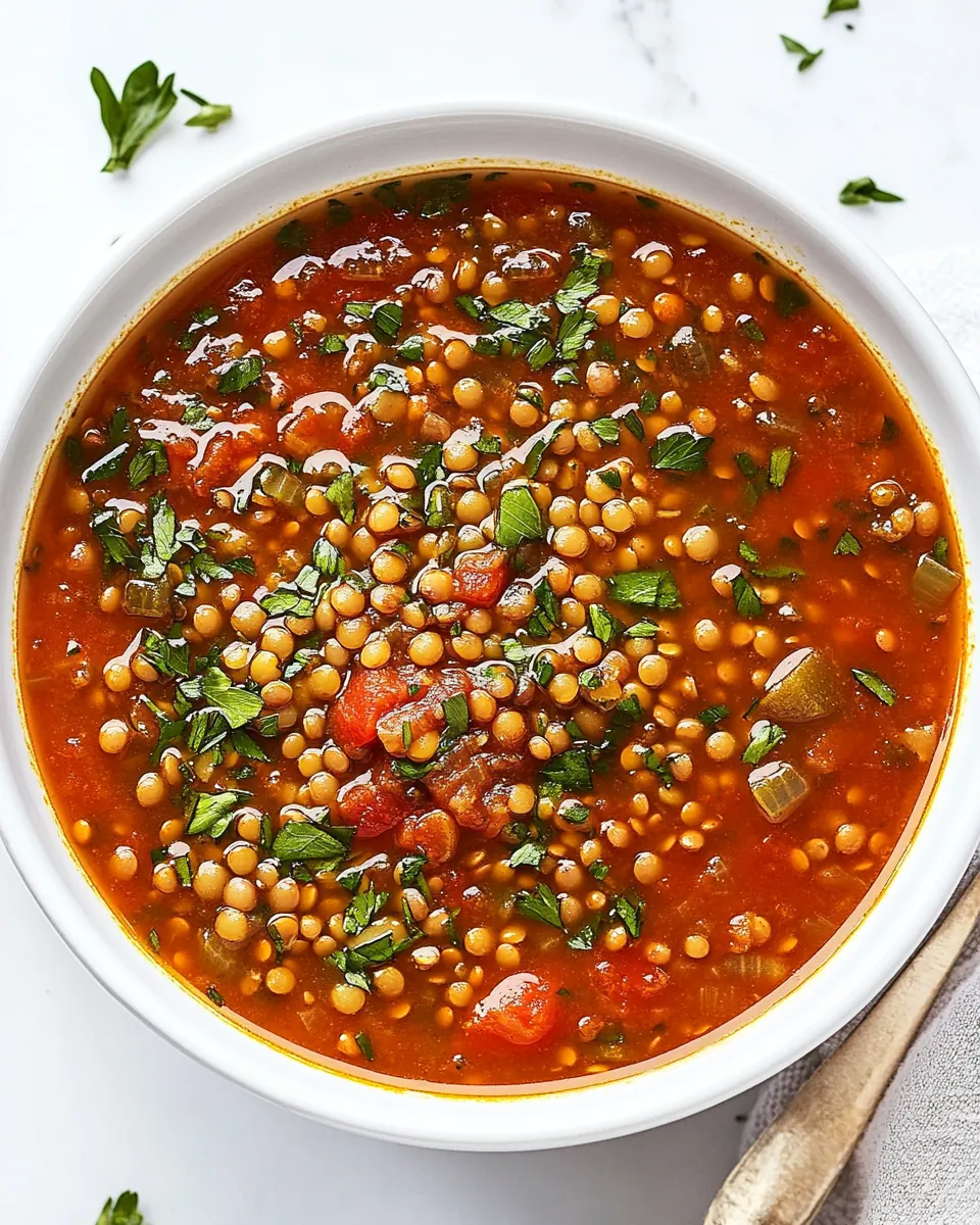 Instant Pot Lentil Soup