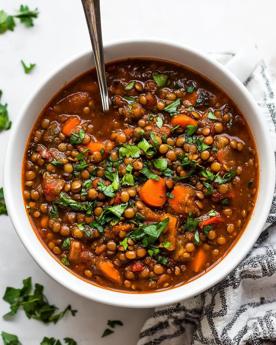 Instant Pot Lentil Soup