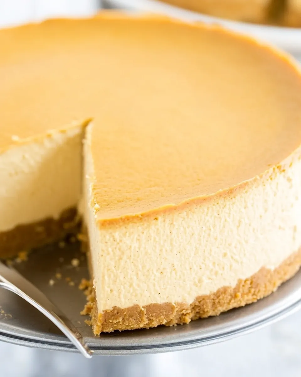 Keto Pumpkin Cheesecake