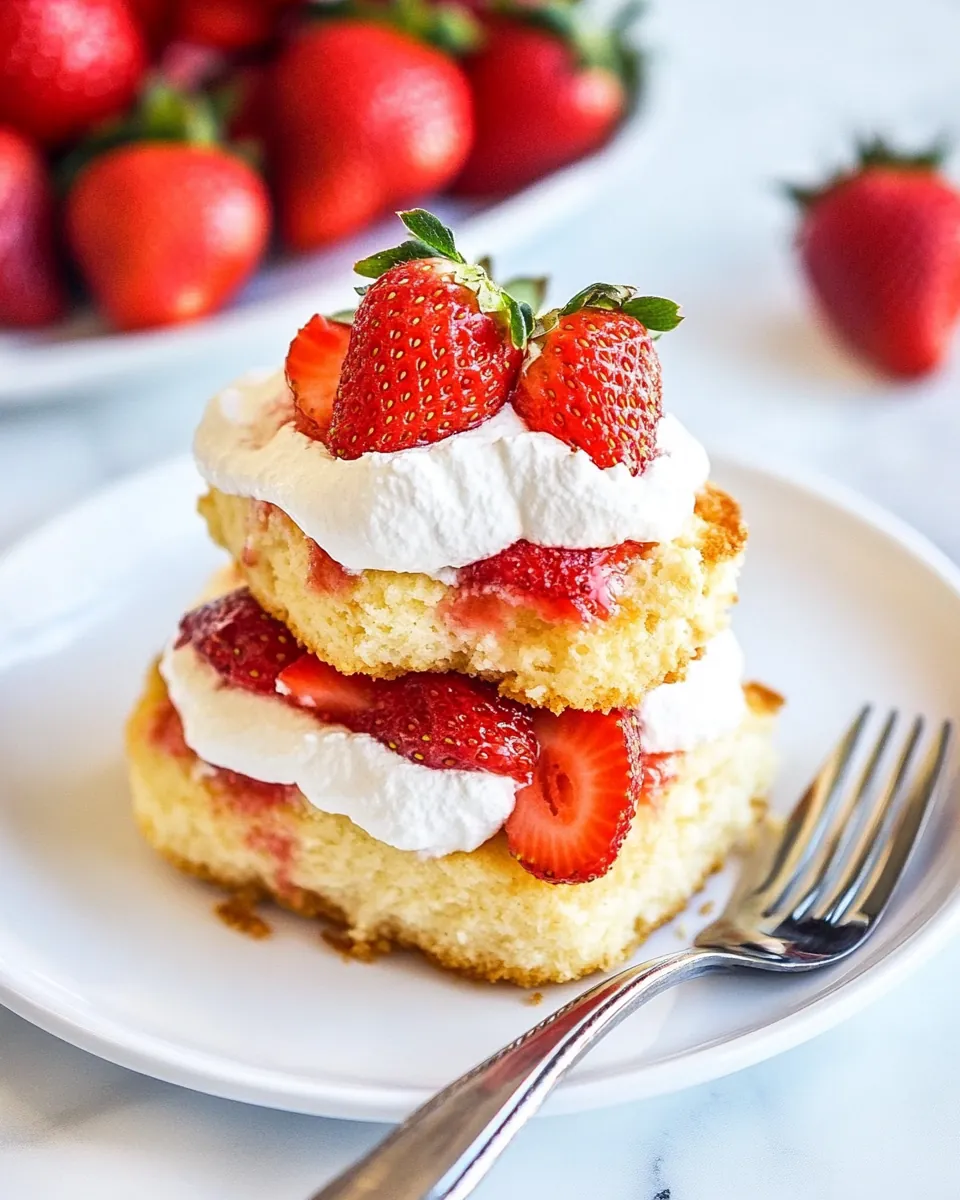 Keto Strawberry Shortcake
