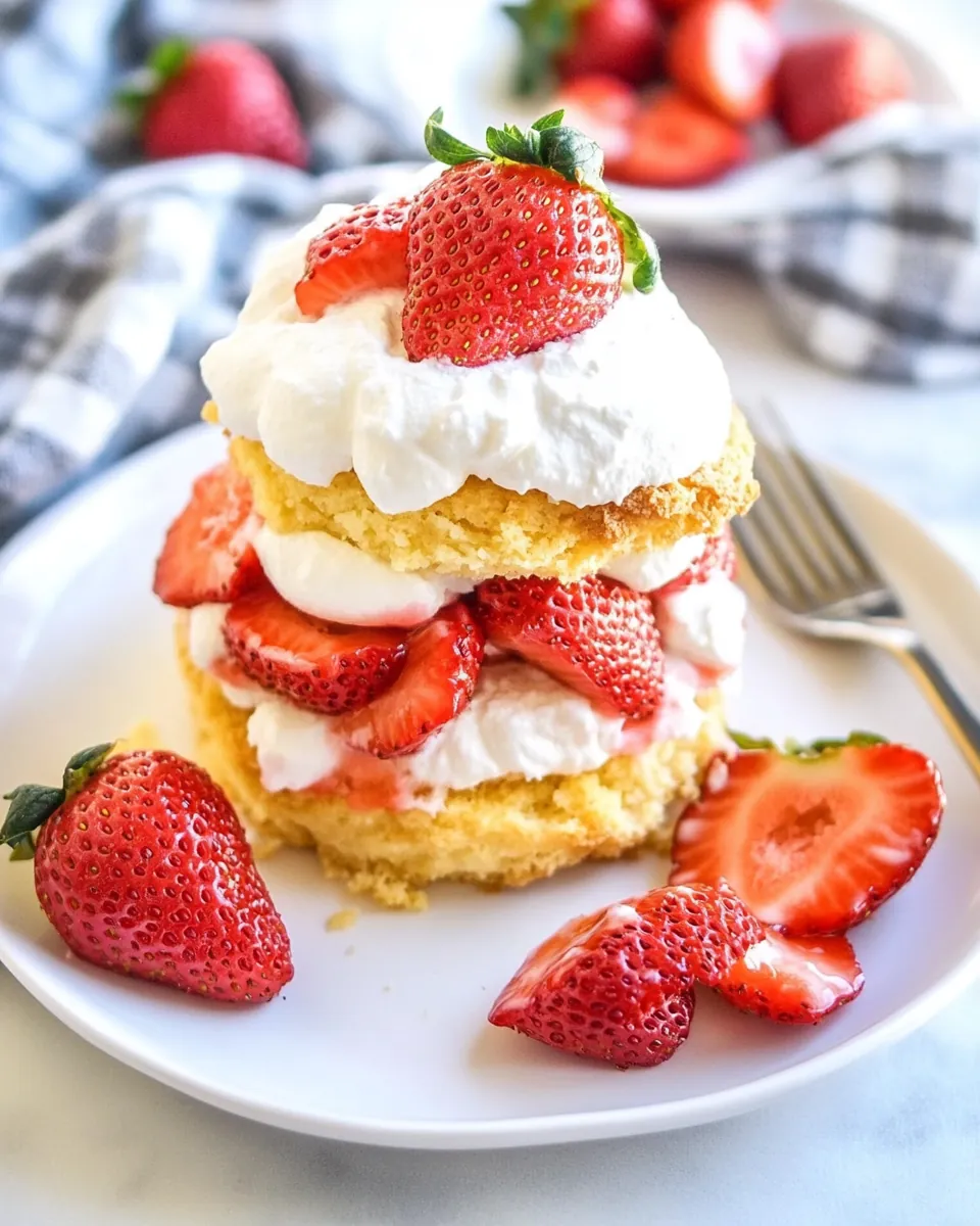 Keto Strawberry Shortcake