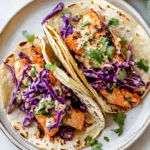 Korean Inspired Salmon Tacos