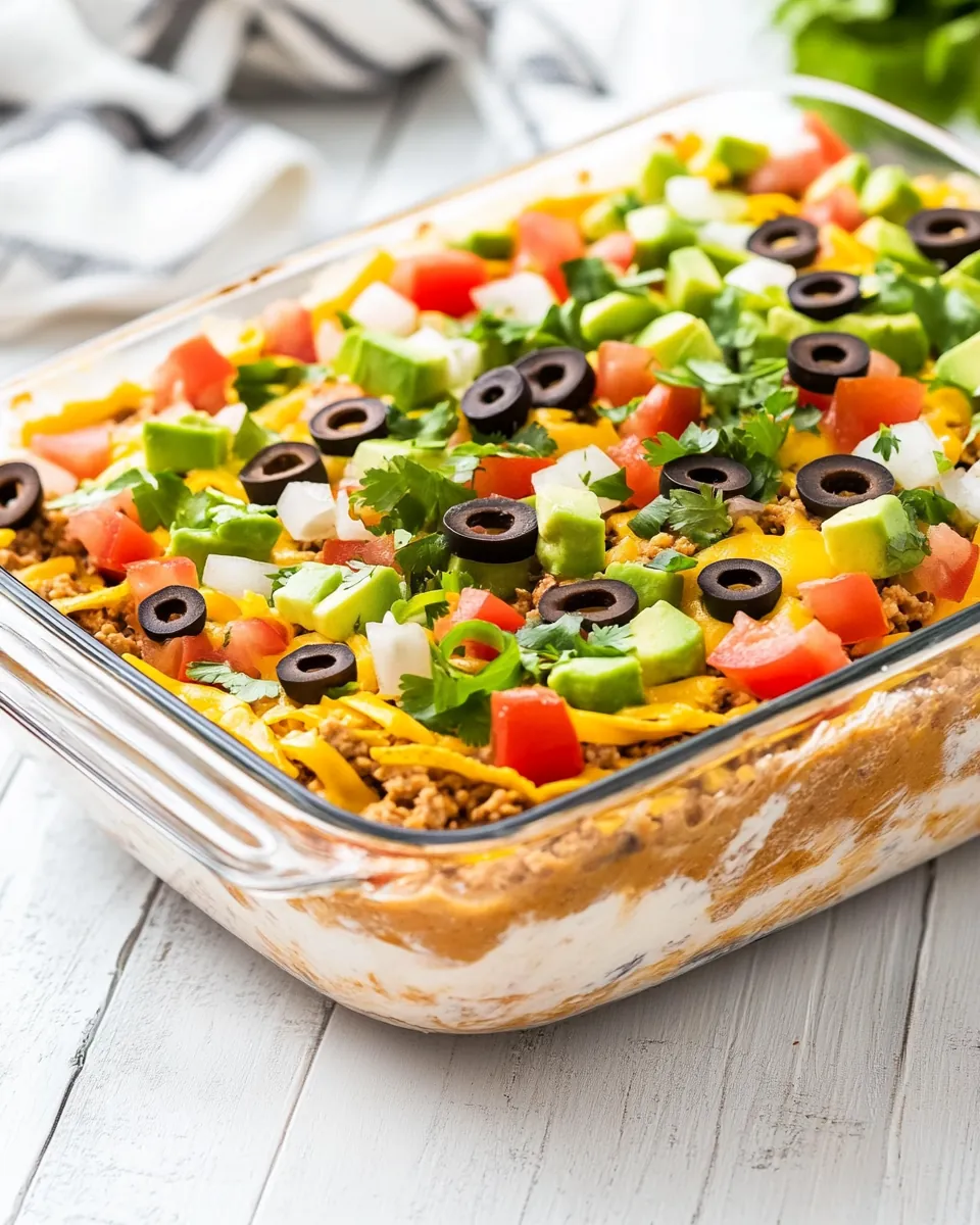 Layered Taco Salad