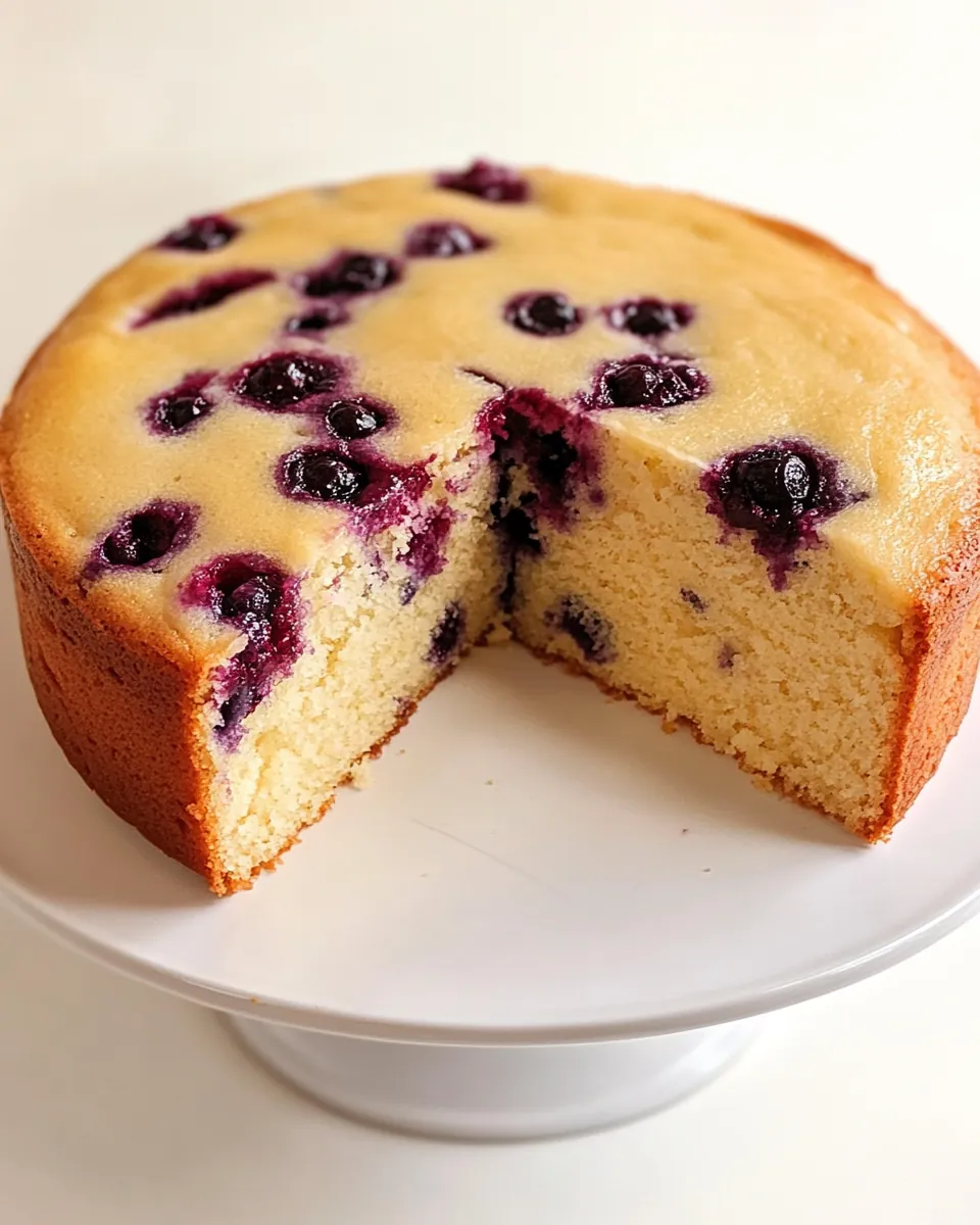 Lemon Blueberry Cake