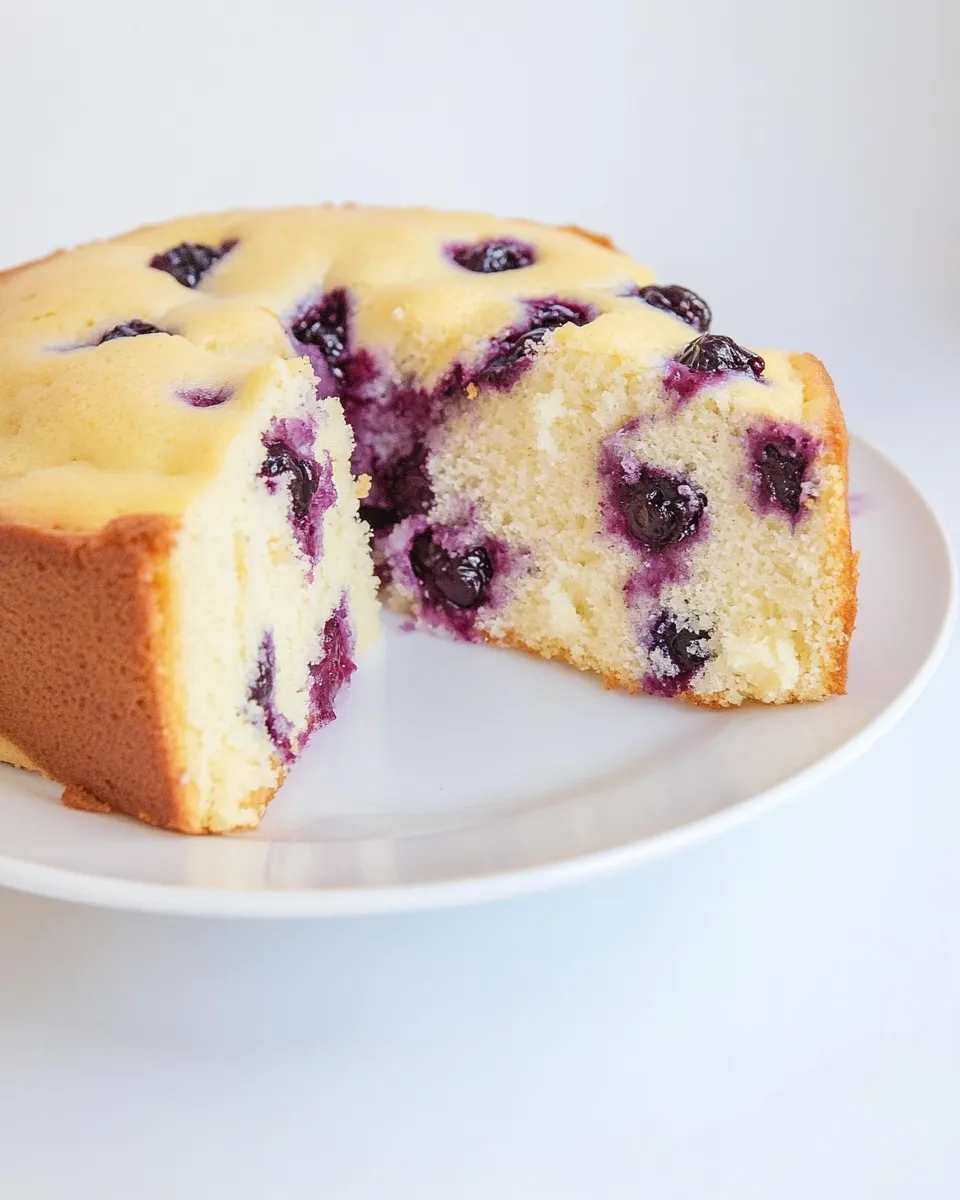 Lemon Blueberry Cake