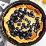 Lemon Blueberry Dutch Baby