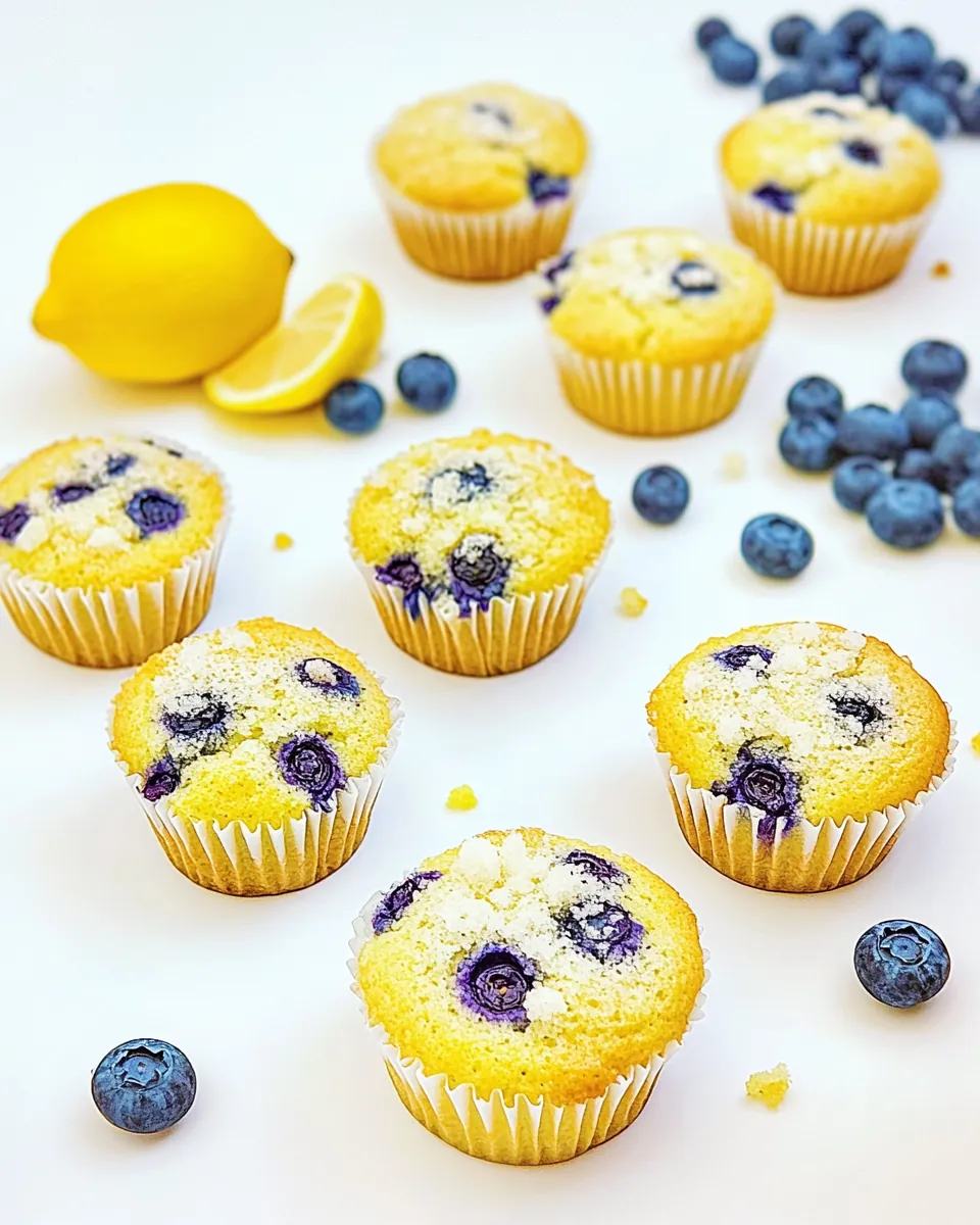 Lemon Blueberry Muffins