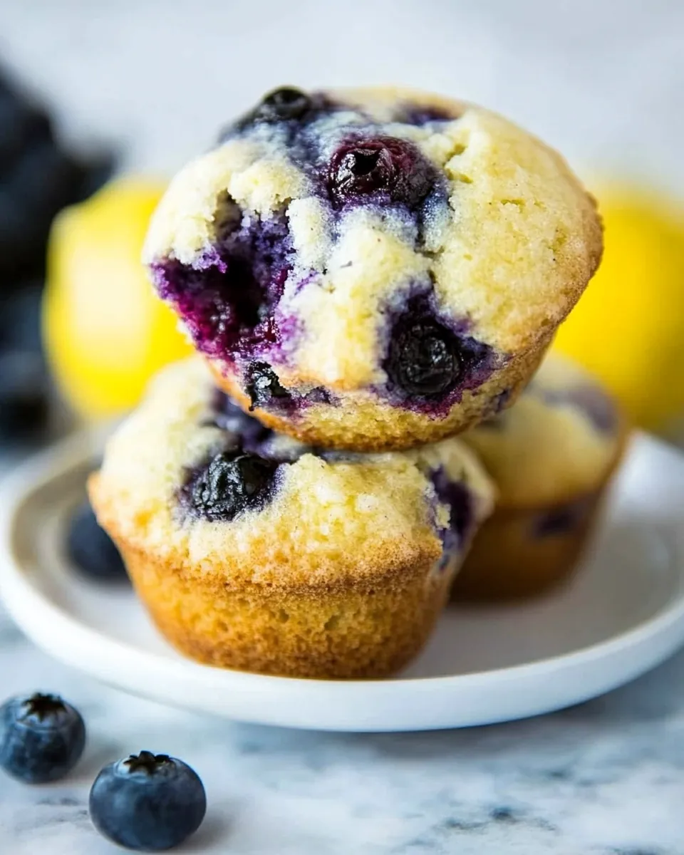 Lemon Blueberry Muffins