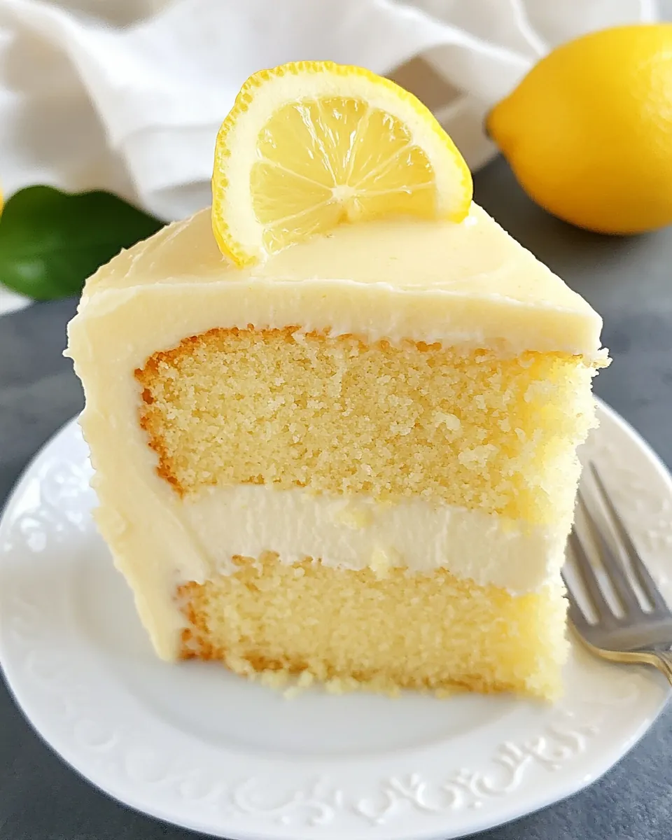 Lemon Cake Recipe