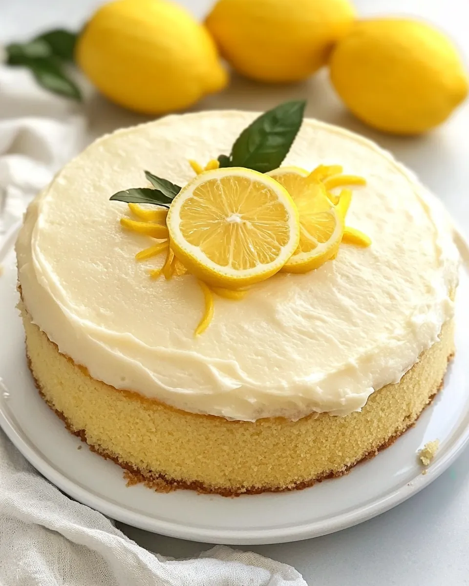 Lemon Cake Recipe