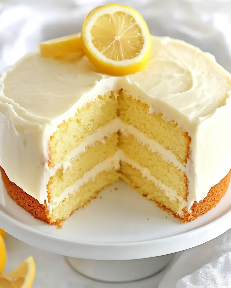 Lemon Cake Recipe