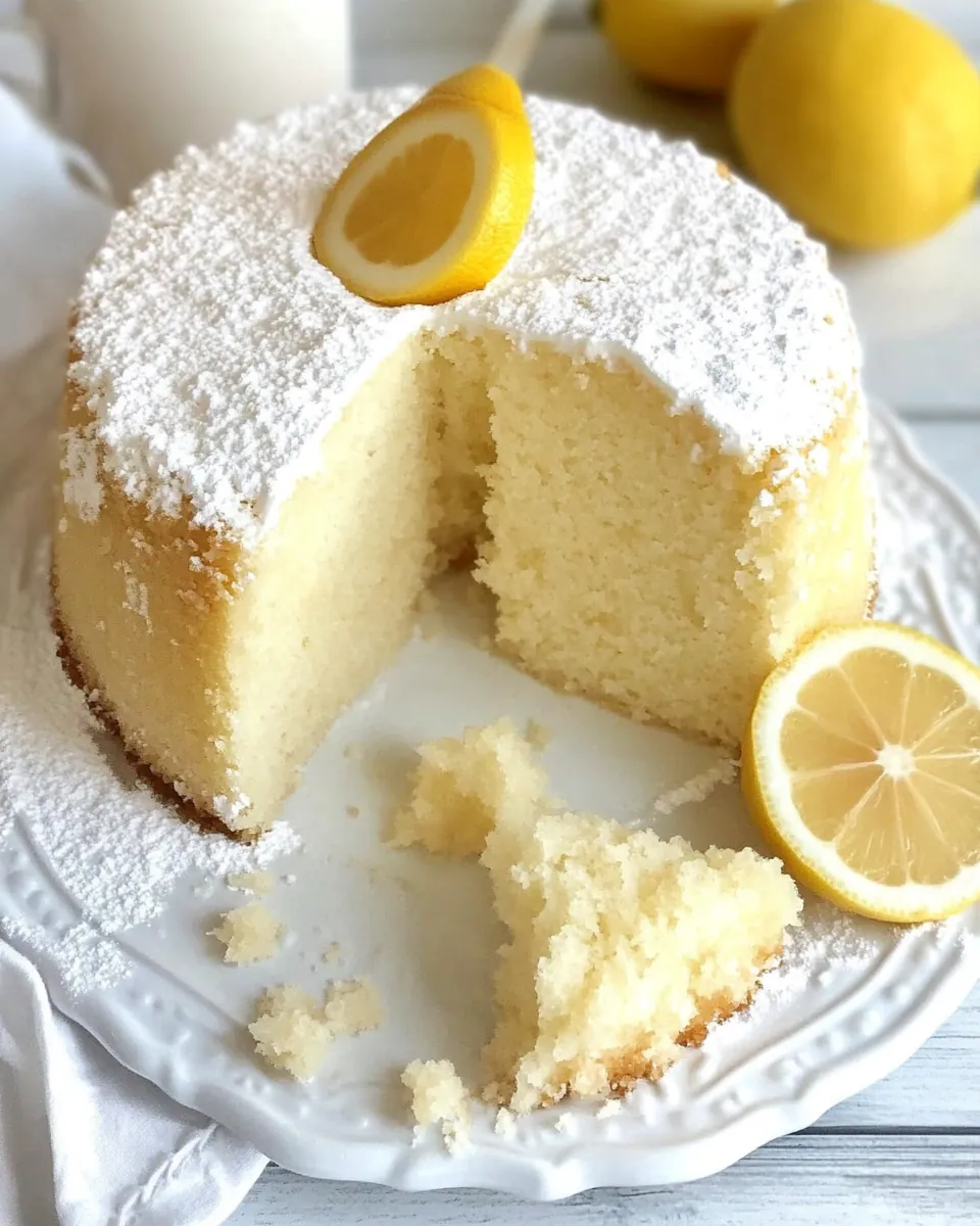 Lemon Cake Recipe