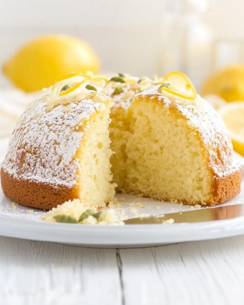 Lemon Cardamom Cake
