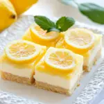 Lemon Cheesecake Bars
