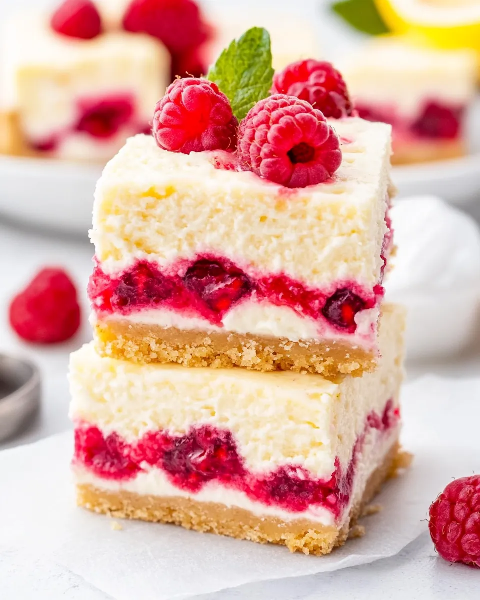 Lemon Cheesecake Bars