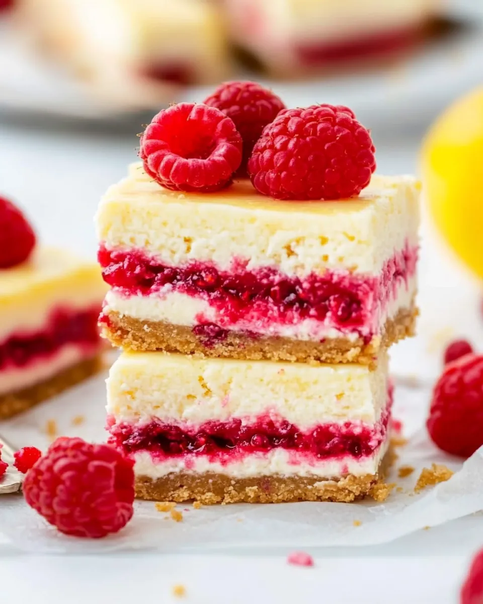 Lemon Cheesecake Bars