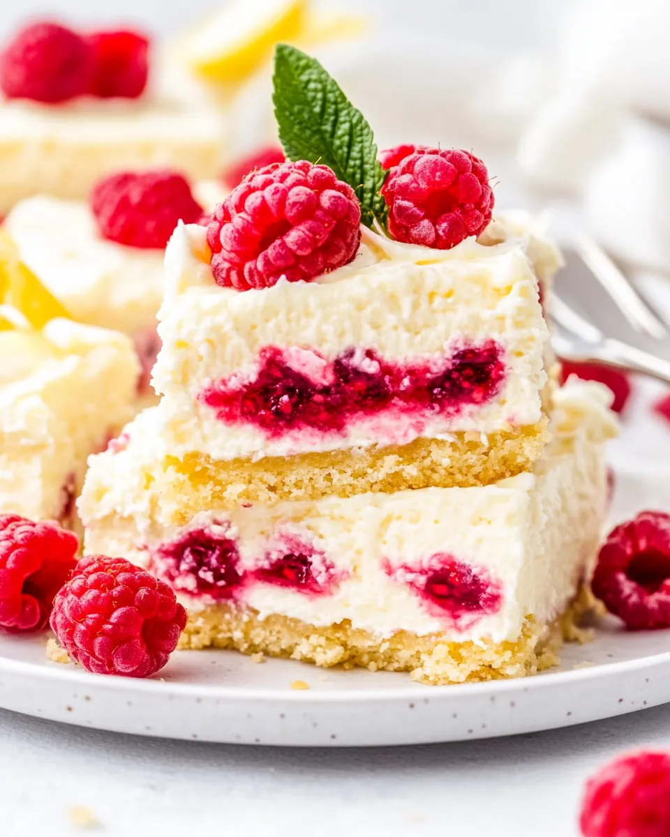 Lemon Cheesecake Bars