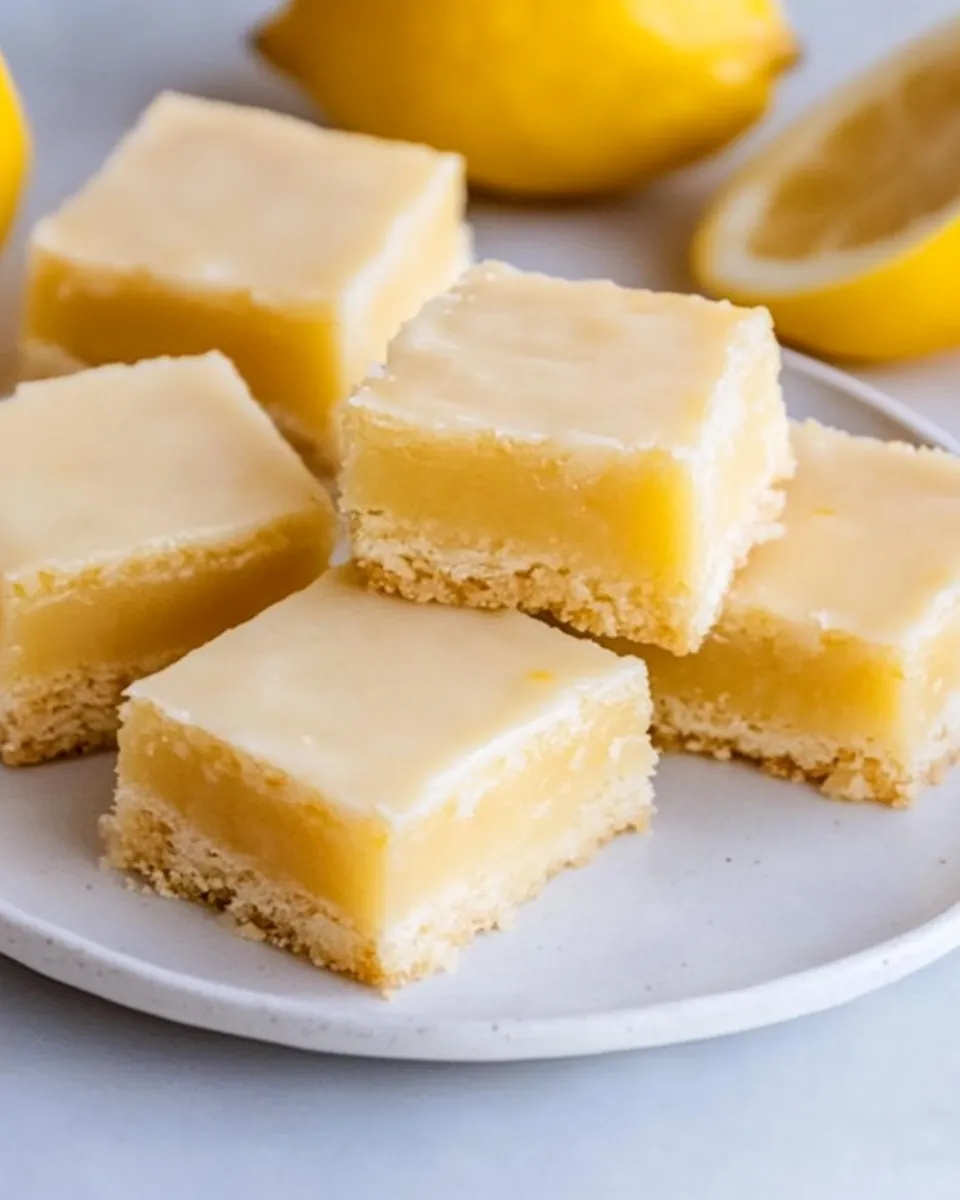 Lemon Heaven Bars